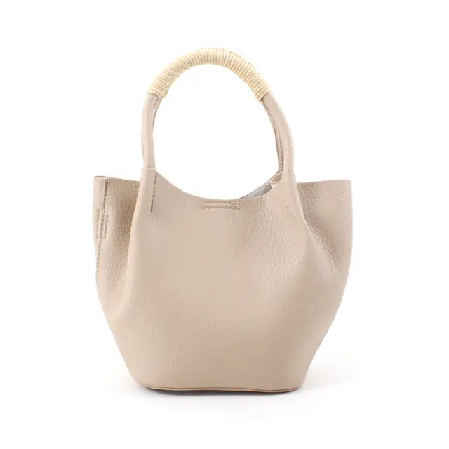 Ember Small Tote Crossbody Bag in Beige