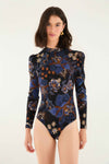FARM Rio Snakes Bouquet Cotton Bodysuit