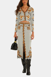 FARM Rio Stained Glass Beauty Top & Skirt Set