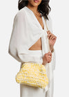 Raya Woven Clutch Bag