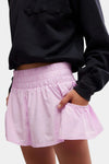 FP Movement Get Your Flirt On Shorts in Powder Pink