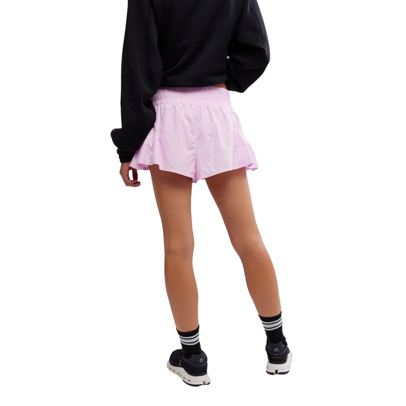 FP Movement Get Your Flirt On Shorts in Powder Pink