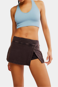 FP Movement Hot Shot Mini Skort in Black