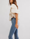 Free People Rose Party Tee