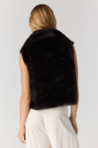 FP Movement Afterglow Fur Vest in Chocolate