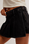 Free People Stephie Denim Skort
