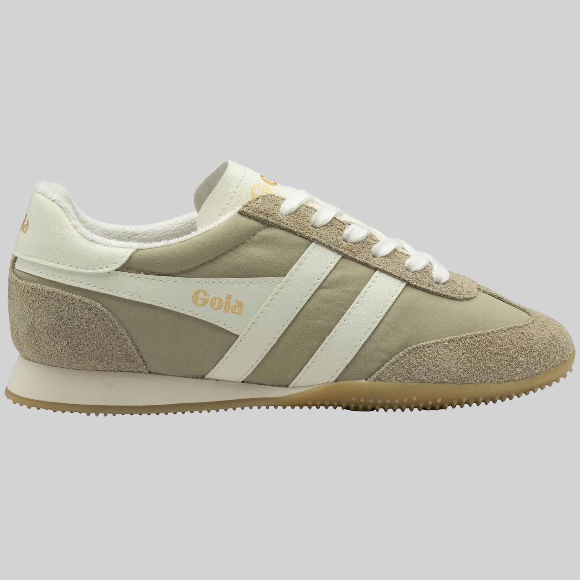 Gola Sprinter Sneakers in Bone/Off White