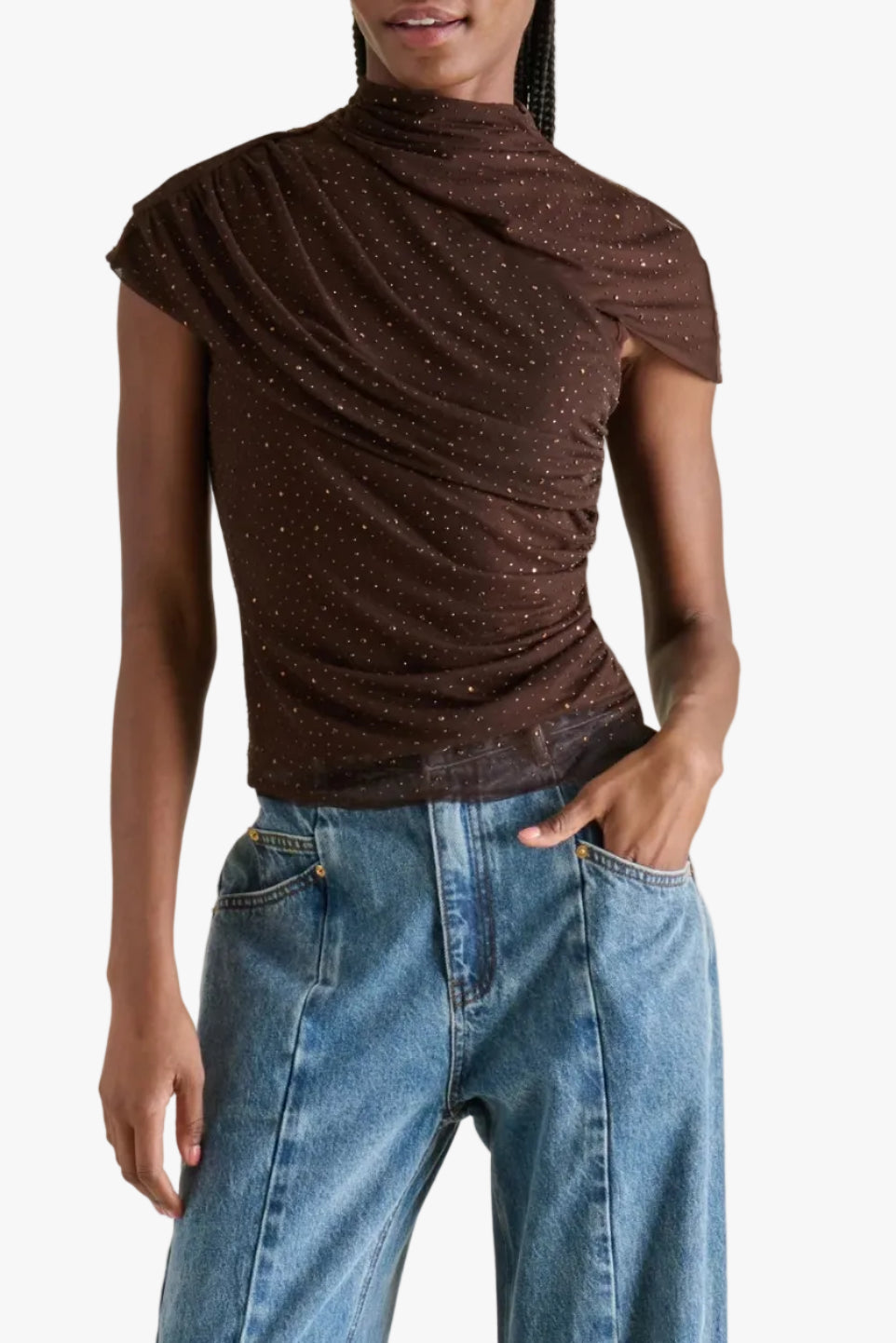 Steve Madden Evereth Knit Top