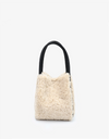 REMI/REID Hollace Mini Shearling Tote Bag