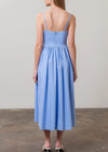 Moon River Corset Midi Dress