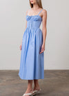 Moon River Corset Midi Dress