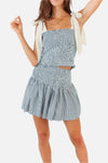KOCH Erica Skirt in Smokey Stripe