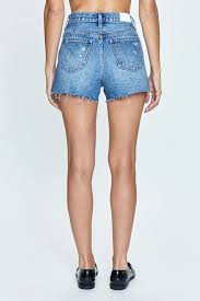 Pistola Nova High Rise Denim Shorts