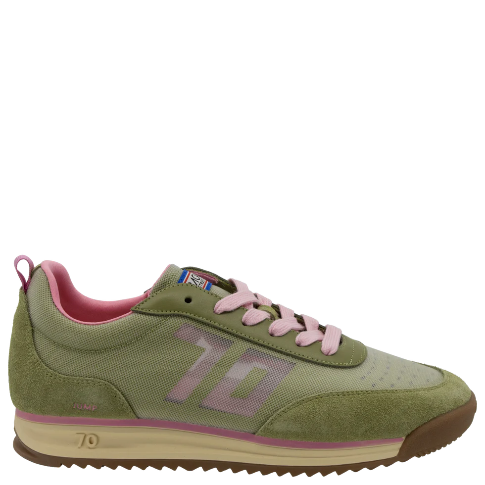 BACK 70 Jump Sneaker in Olive
