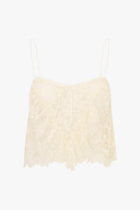 Love Shack Fancy Auraveyn Lace Top