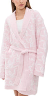 Love Shack Fancy Indie Teddy Bow Print Bath Robe