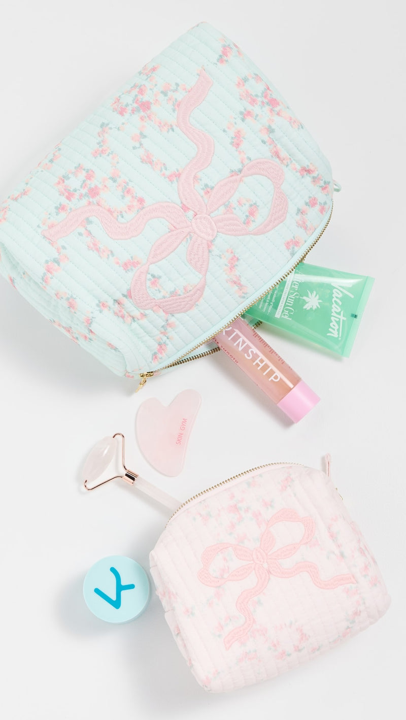 Love Shack Fancy Mini Octavia Pouch in Apple Blossom