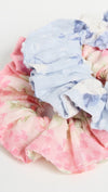 Love Shack Fancy Namina Scrunchie Set in Pink Sky