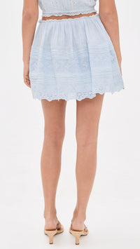 Love Shack Fancy Sani Skirt