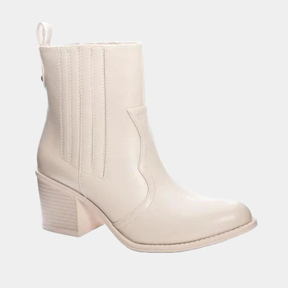 Amelia Faux Leather Booties