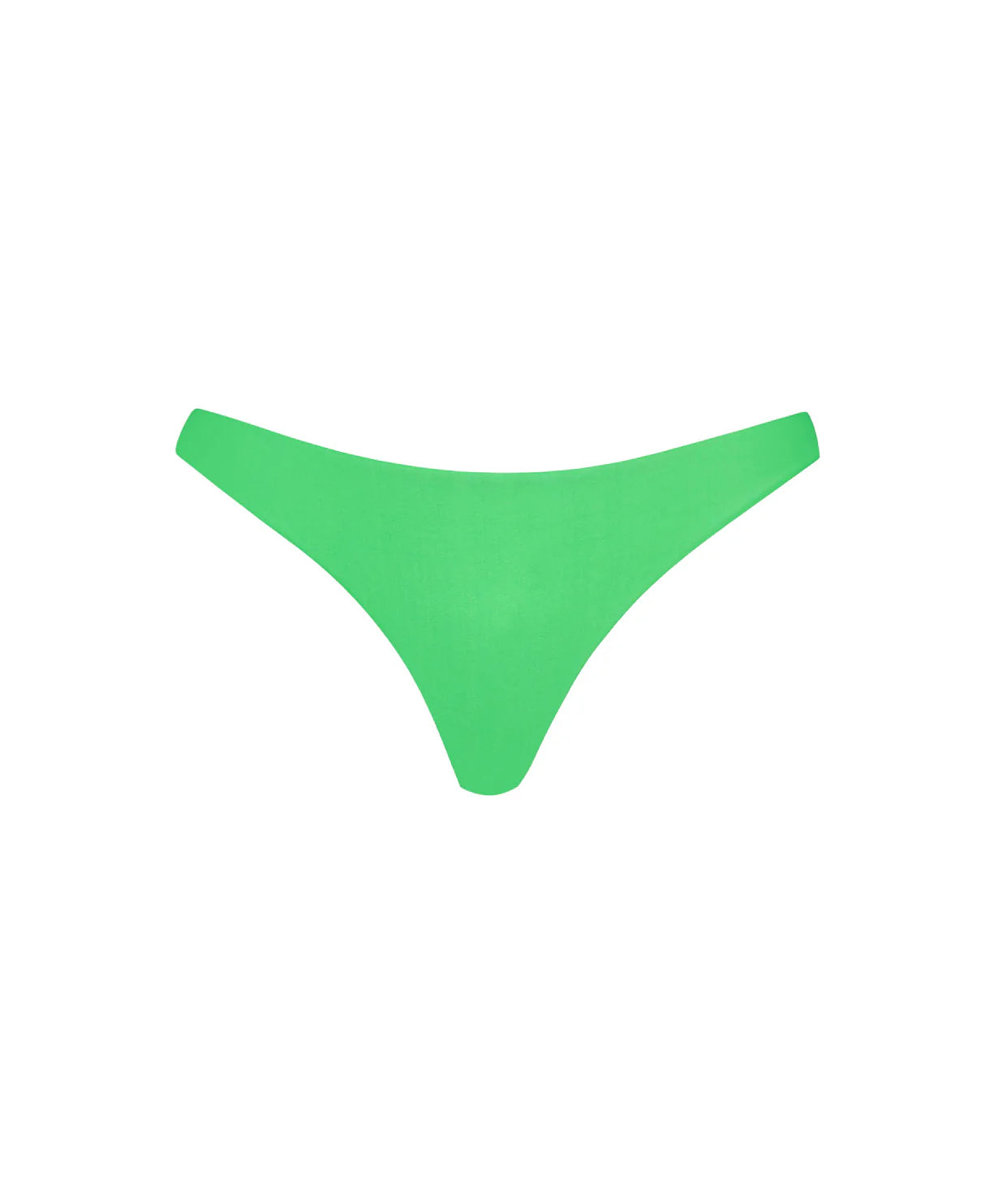 PQ Swim Basic Ruched Bottom in Matcha