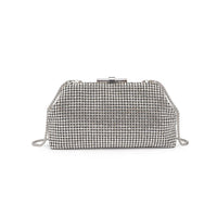 Delfina Evening Bag in Silver