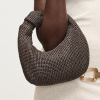 Tracy Straw Love Knot Clutch