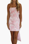 Lindy Jacquard Mini Tube Dress