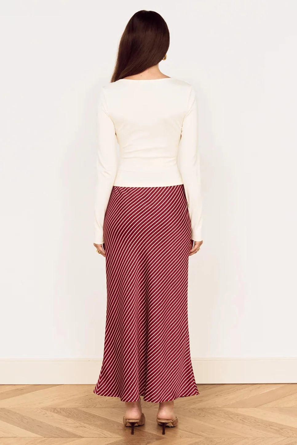 MINKPINK Bleeker Bias Midi Skirt