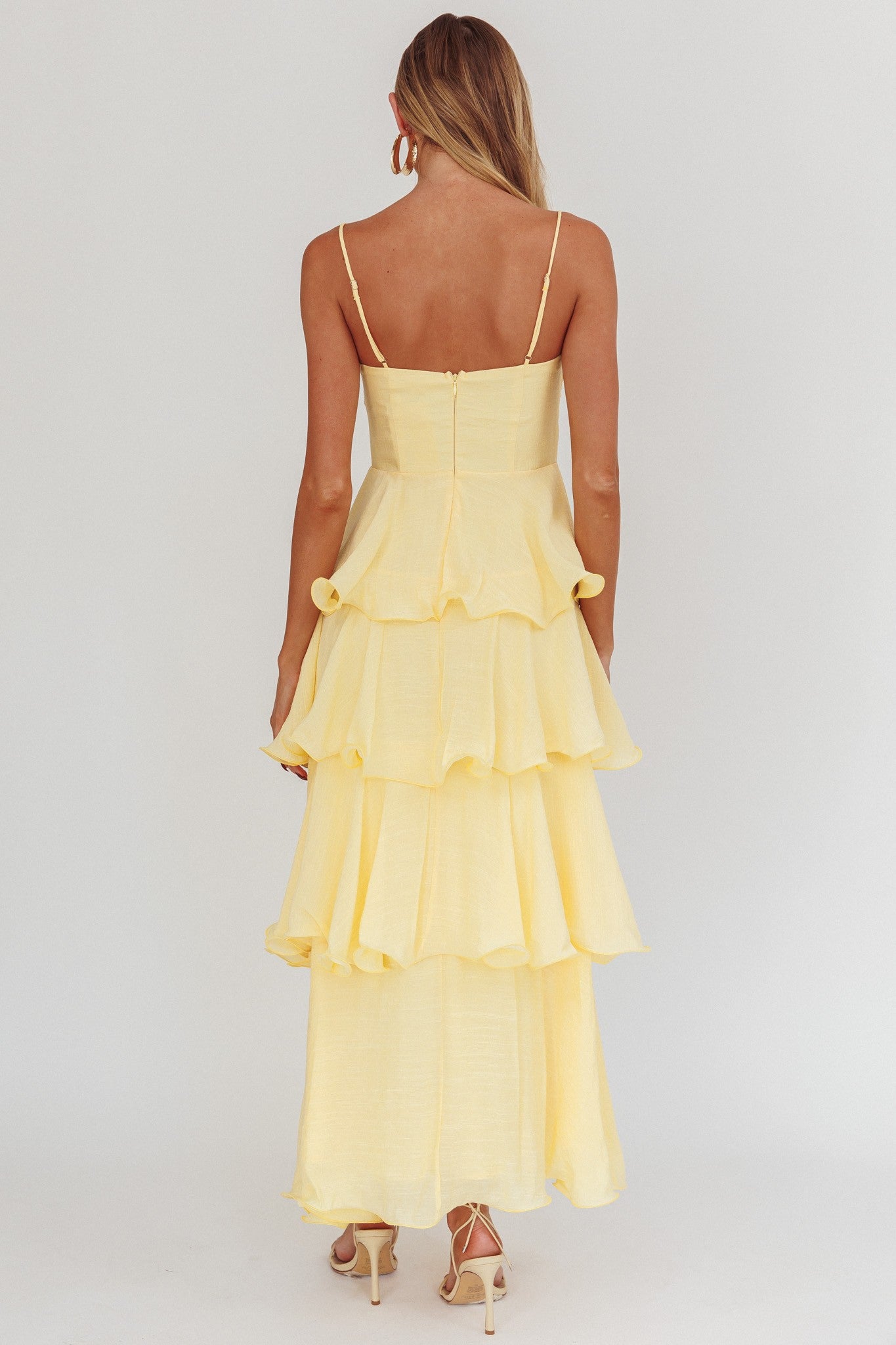 Molly Ruffle Tiered Maxi Dress