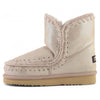 Mou Eskimo 18 Boots in Microglitter Rose Beige