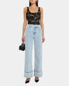 Generation Love Raquel Embellished Wide-Leg Jeans