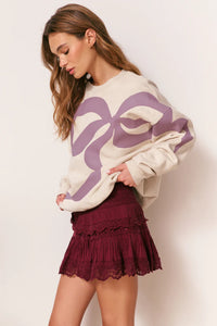 Love Shack Fancy Palo Winding Bow Pullover