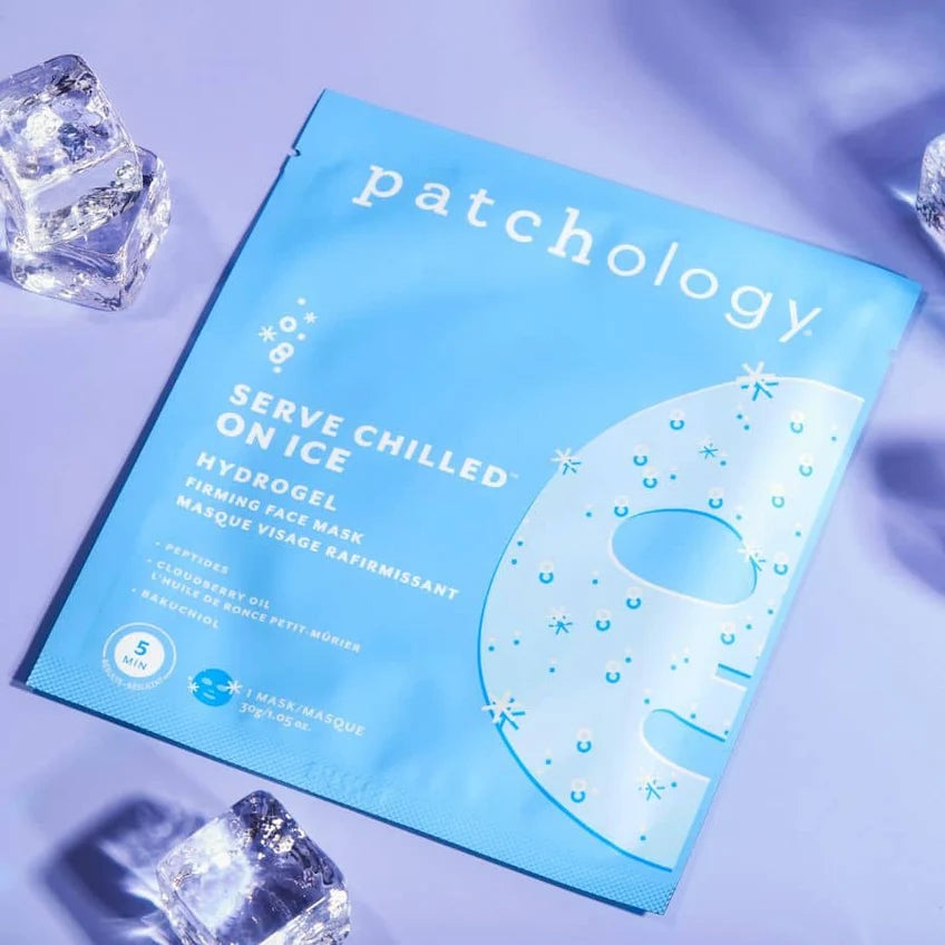 Patchology Iced Firming Hydrogel Face Mask