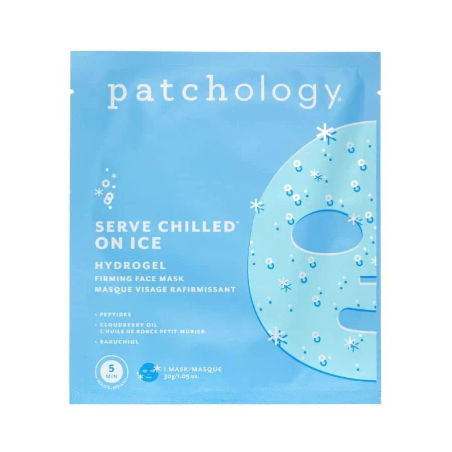 Patchology Iced Firming Hydrogel Face Mask