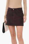Pistola Uma High Rise Corduroy Mini Skirt