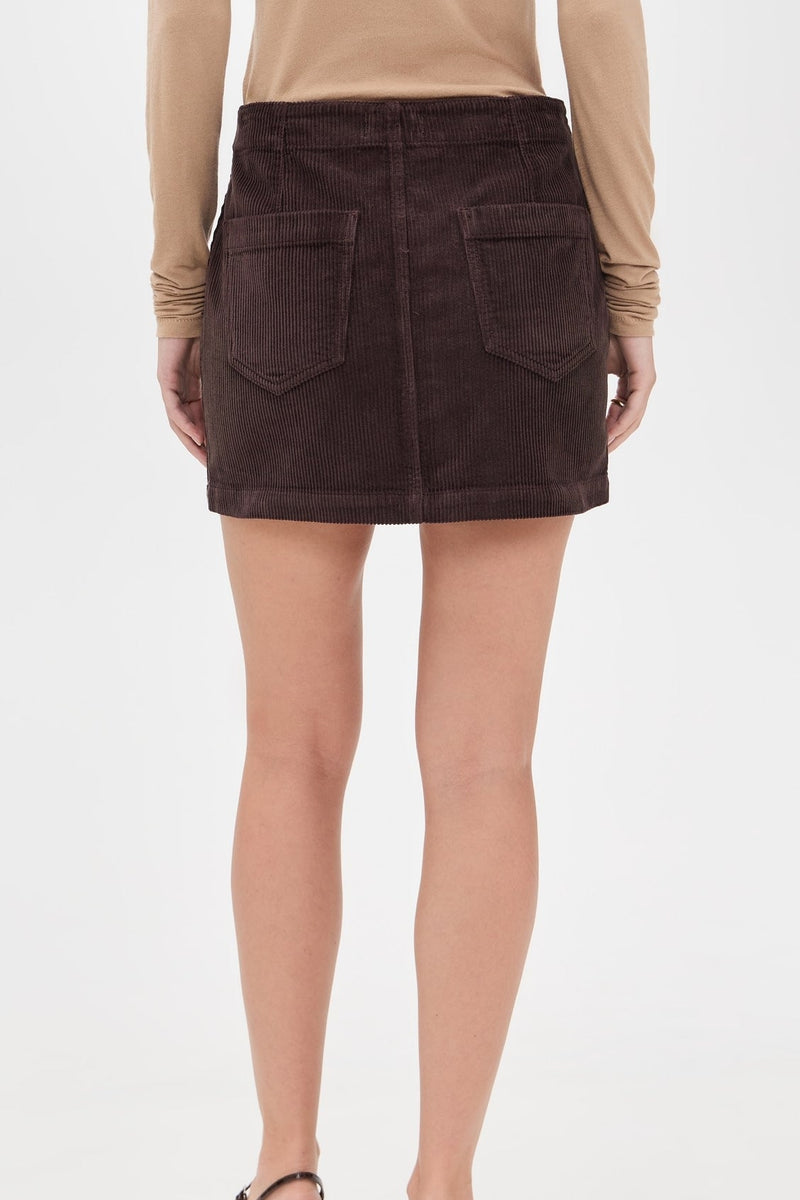 Pistola Uma High Rise Corduroy Mini Skirt