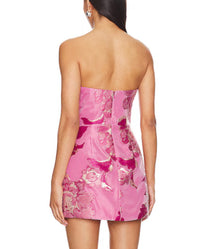 Katie May Valerie Dress in Pink Peacock