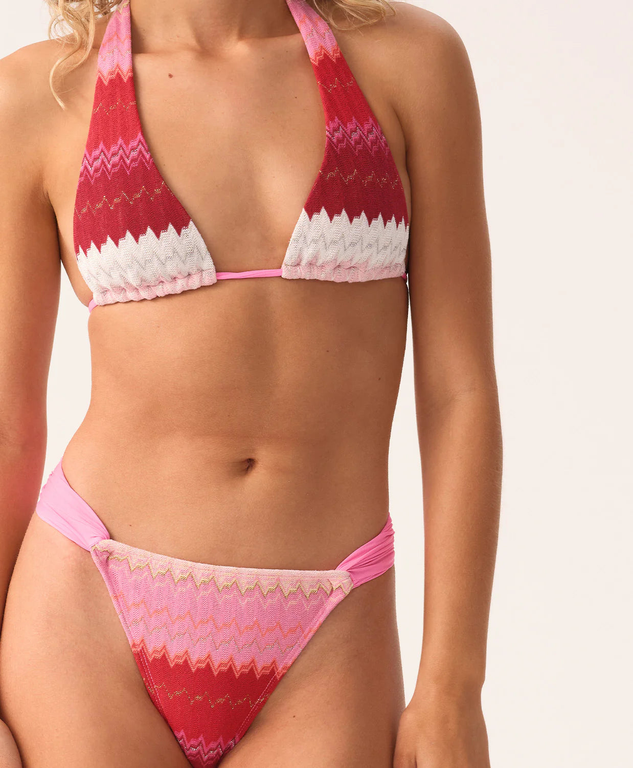 PQ Swim High Waist Fanned Bikini Bottom