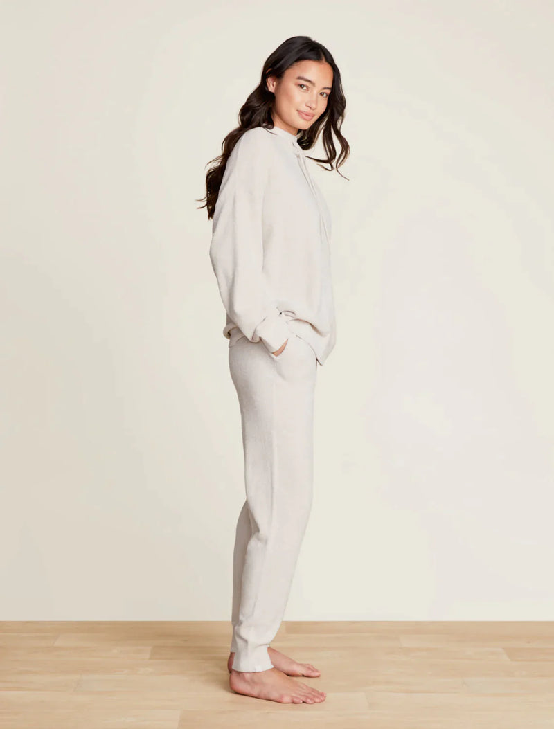 Barefoot Dreams CozyChic Ultra Lite® Dropped Seam Jogger in Bisque