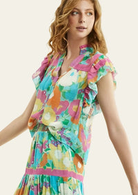 Love The Label Sara Top in Allegra Floral