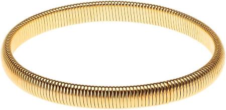 Janis Savitt 7 mm Cobra Bangle in Gold