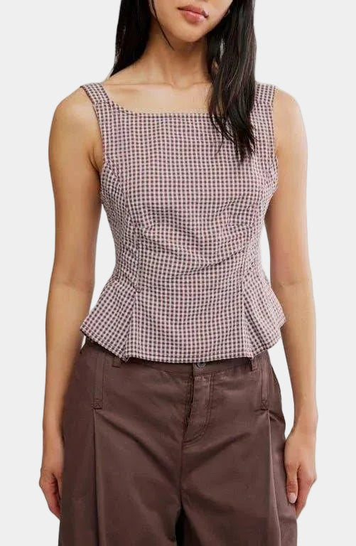 Free People Sunfaded Top