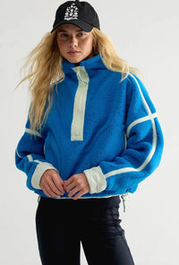 FP Movement Mountain High Half-Zip Fleece in Powerline Spring