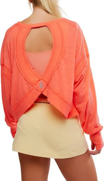 FP Movement My Time Layer in Neon Coral