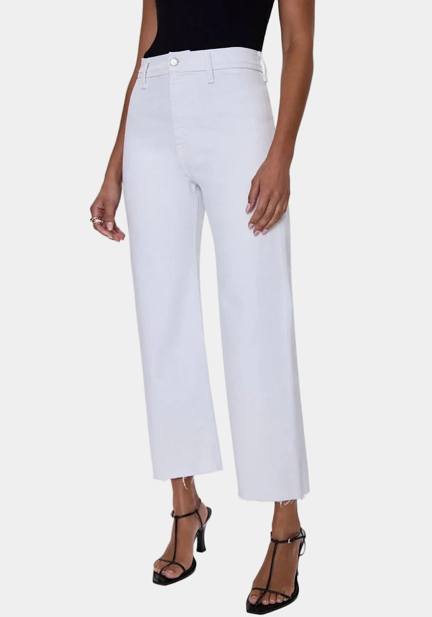 Pistola Penny High Rise Wide Leg Jeans in Blizzard