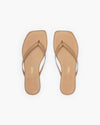 TKEES Square Toe Lily Flip Flops