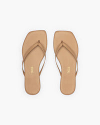 TKEES Square Toe Lily Flip Flops