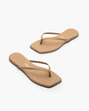 TKEES Square Toe Lily Flip Flops