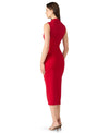 Steve Madden Mo Dress in Dark Red
